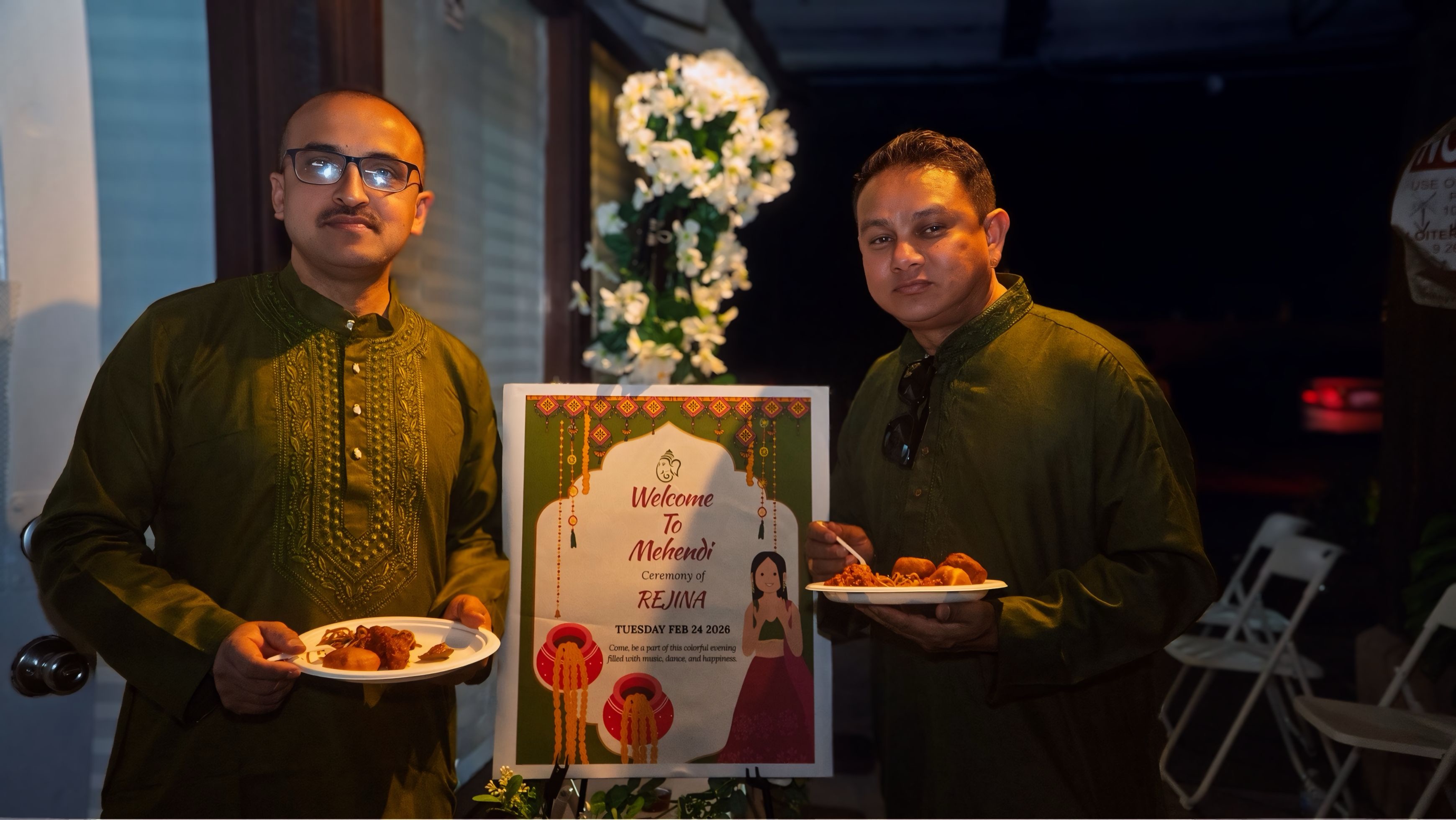 Welcome to mehndi sign — Bay Area South Asian wedding event coverage